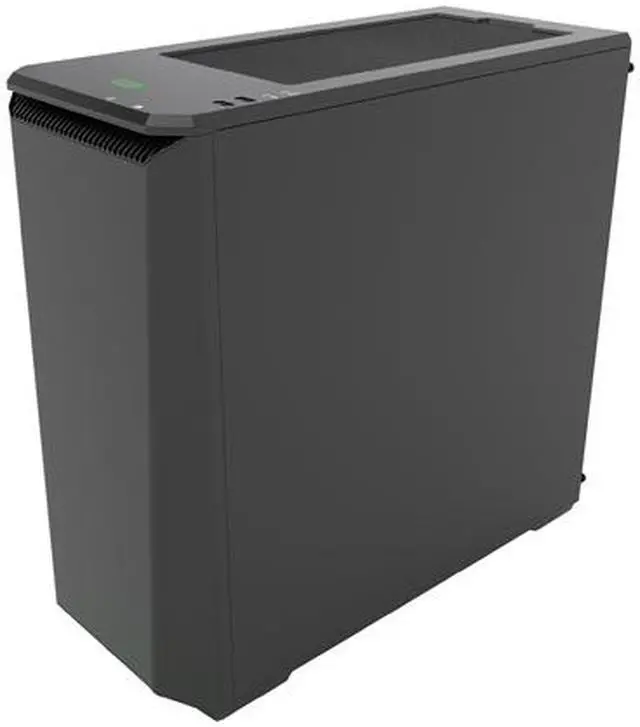 Alt view image 7 of 13 - Phanteks Eclipse P400 Series PH-EC416P_BK Satin Black Steel Side Window ATX Mid Tower Case with 10 Color RGB Downlight