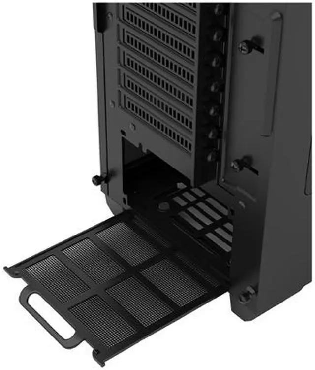 Alt view image 4 of 14 - Phanteks Eclipse P400S Series PH-EC416PSW_BK Satin Black Steel Silent Window ATX Mid Tower Cases with 10 Color RGB Downlight