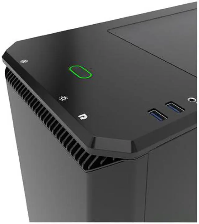 Alt view image 13 of 14 - Phanteks Eclipse P400S Series PH-EC416PSW_BK Satin Black Steel Silent Window ATX Mid Tower Cases with 10 Color RGB Downlight