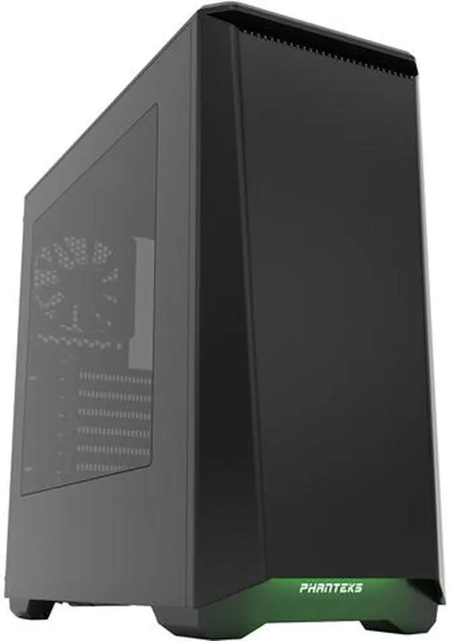 Main image of Phanteks Eclipse P400S Series PH-EC416PSW_BK Satin Black Steel Silent Window ATX Mid Tower Cases with 10 Color RGB Downlight