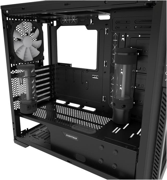 Alt view image 12 of 19 - Phanteks Enthoo Pro M Series PH-ES515PTG_BK Brushed Black Steel Frame / ABS Front / Tempered Glass Window ATX Mid Tower Computer Case