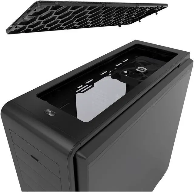 Alt view image 19 of 20 - Phanteks Enthoo Luxe PH-ES614LTG_BK Black Aluminum Faceplates Tempered Glass Panel Steel Chassis ATX Full Tower Computer Case