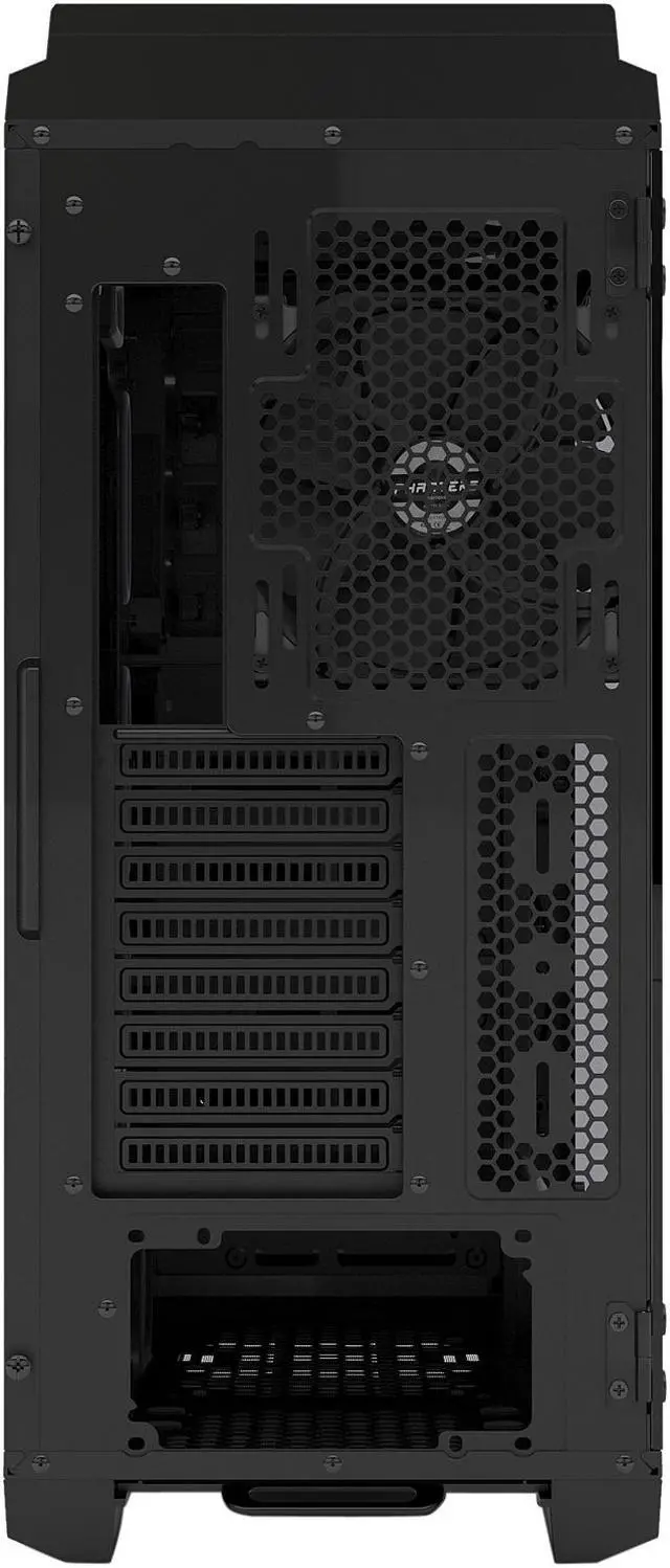 Alt view image 11 of 20 - Phanteks Enthoo Luxe PH-ES614LTG_BK Black Aluminum Faceplates Tempered Glass Panel Steel Chassis ATX Full Tower Computer Case