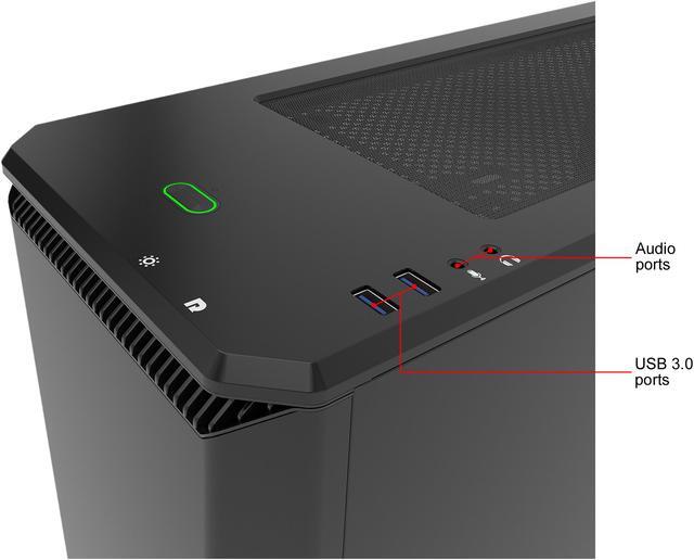 Alt view image 13 of 13 - Phanteks Eclipse P400 PH-EC416PTG_BK Satin Black Tempered Glass/Steel ATX Mid Tower Computer Case