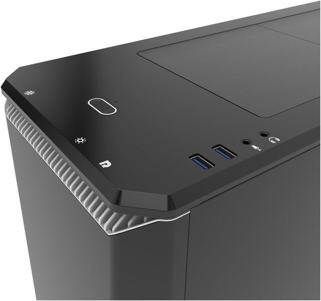 Alt view image 11 of 15 - Phanteks Eclipse P400S PH-EC416PSTG_BW Silent Edition Black/White Tempered Glass/Steel RGB ATX Mid Tower Computer Case