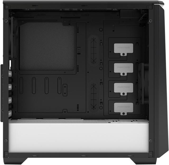 Alt view image 4 of 15 - Phanteks Eclipse P400S PH-EC416PSTG_BW Silent Edition Black/White Tempered Glass/Steel RGB ATX Mid Tower Computer Case