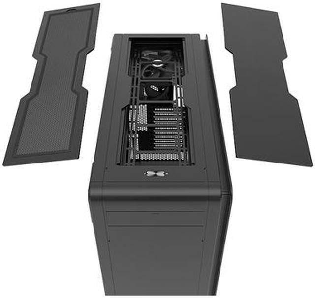 Alt view image 10 of 20 - Phanteks Enthoo Elite PH-ES916E_BK Black Anodized Aluminum Panels, Powder Coated Steel Chassis, Tempered Glass Side Panel E-ATX Full Tower Case Computer Case - Newegg Retail Exclusive