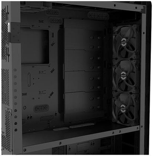 Alt view image 13 of 20 - Phanteks Enthoo Elite PH-ES916E_BK Black Anodized Aluminum Panels, Powder Coated Steel Chassis, Tempered Glass Side Panel E-ATX Full Tower Case Computer Case - Newegg Retail Exclusive