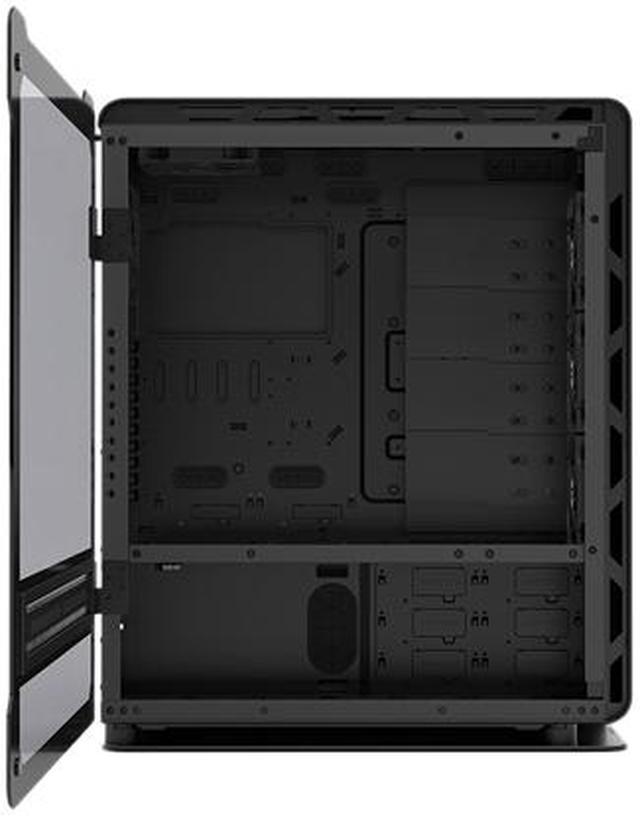 Alt view image 4 of 20 - Phanteks Enthoo Elite PH-ES916E_BK Black Anodized Aluminum Panels, Powder Coated Steel Chassis, Tempered Glass Side Panel E-ATX Full Tower Case Computer Case - Newegg Retail Exclusive