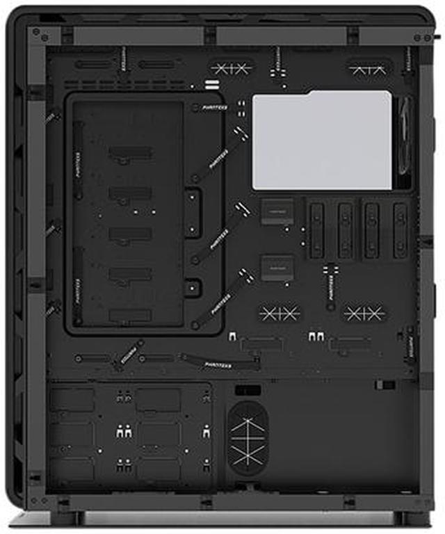 Alt view image 5 of 20 - Phanteks Enthoo Elite PH-ES916E_BK Black Anodized Aluminum Panels, Powder Coated Steel Chassis, Tempered Glass Side Panel E-ATX Full Tower Case Computer Case - Newegg Retail Exclusive