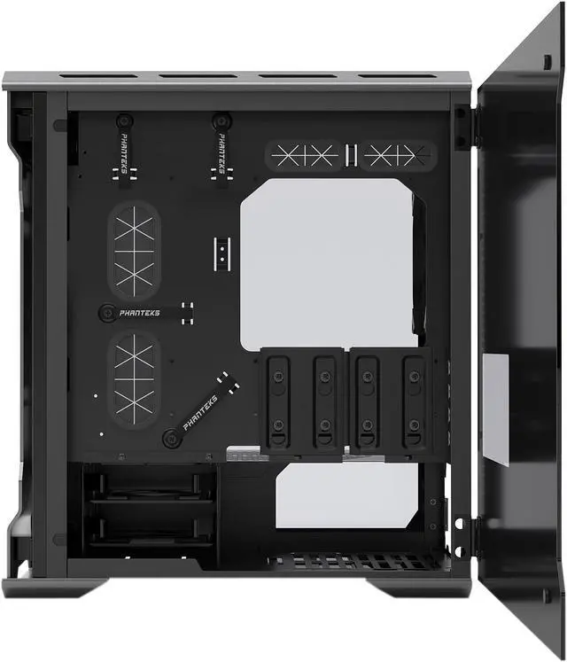 Alt view image 11 of 20 - Phanteks Enthoo Evolv PH-ES314ETG_AG Anthracite Gray Aluminum (3mm), Tempered Glass (3mm), Steel Chassis Micro ATX Tower Computer Case