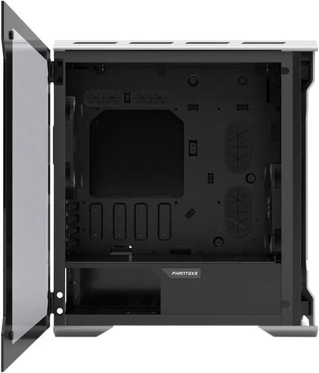 Alt view image 6 of 20 - Phanteks Enthoo Evolv PH-ES314ETG_GS Galaxy Silver Aluminum (3mm), Tempered Glass (3mm), Steel Chassis Micro ATX Tower Computer Case