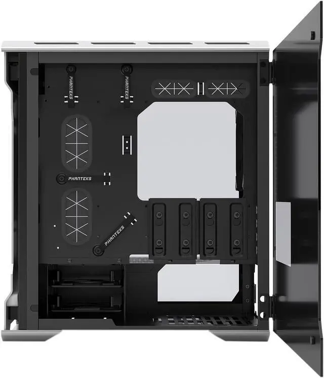 Alt view image 12 of 20 - Phanteks Enthoo Evolv PH-ES314ETG_GS Galaxy Silver Aluminum (3mm), Tempered Glass (3mm), Steel Chassis Micro ATX Tower Computer Case