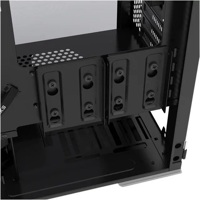 Alt view image 16 of 20 - Phanteks Enthoo Evolv PH-ES314ETG_GS Galaxy Silver Aluminum (3mm), Tempered Glass (3mm), Steel Chassis Micro ATX Tower Computer Case