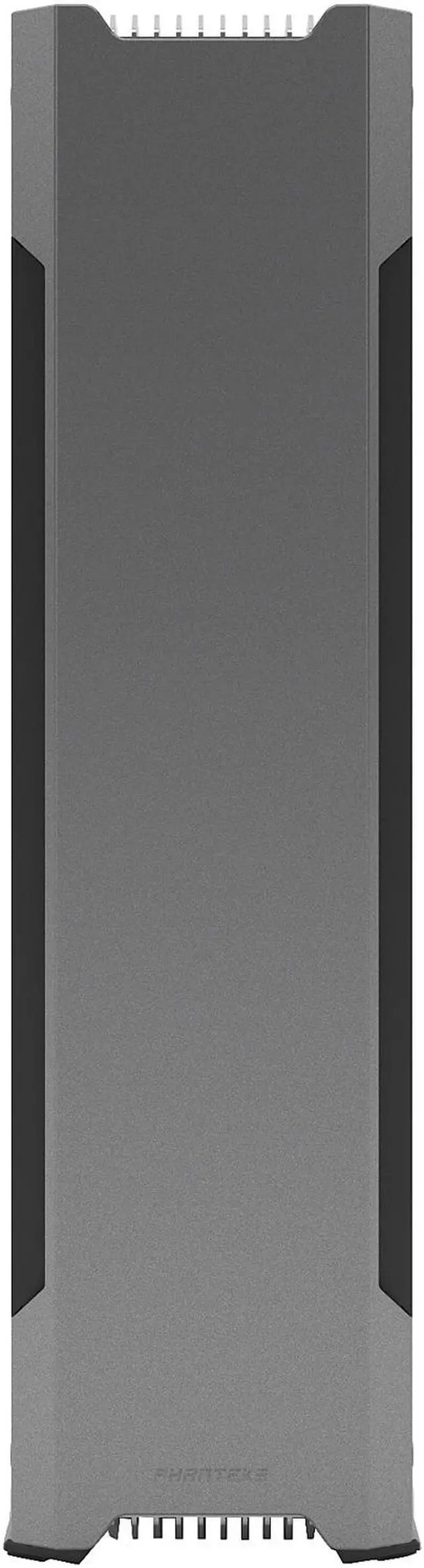 Alt view image 8 of 14 - Phanteks Enthoo Evolv Shift X PH-ES217XE_AG Anthracite Gray Anodized aluminium panels, Powder coated steel chassis, Tempered glass side panels Mini-ITX Tower Computer Case Support SFX, SFX-L, ATX (limited to 160mm) Power Supply