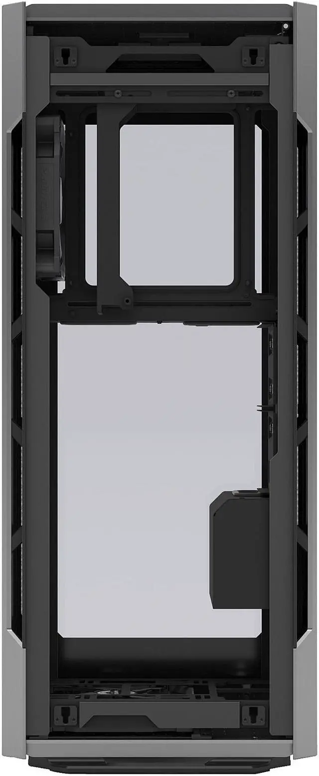 Alt view image 12 of 14 - Phanteks Enthoo Evolv Shift X PH-ES217XE_AG Anthracite Gray Anodized aluminium panels, Powder coated steel chassis, Tempered glass side panels Mini-ITX Tower Computer Case Support SFX, SFX-L, ATX (limited to 160mm) Power Supply