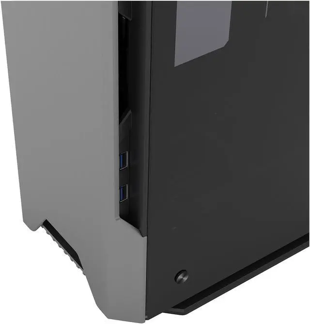 Alt view image 14 of 14 - Phanteks Enthoo Evolv Shift PH-ES217E_AG Anthracite Gray Anodized aluminium panels, Powder coated steel chassis, Tempered glass side panels Mini-ITX Tower Computer Case Support SFX, SFX-L Power Supply