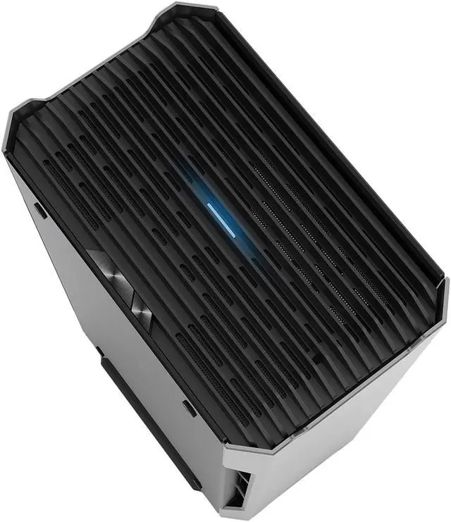 Alt view image 11 of 14 - Phanteks Enthoo Evolv Shift PH-ES217E_AG Anthracite Gray Anodized aluminium panels, Powder coated steel chassis, Tempered glass side panels Mini-ITX Tower Computer Case Support SFX, SFX-L Power Supply