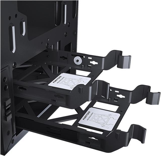 Alt view image 13 of 16 - Phanteks Eclipse P300 PH-EC300PTG_BK Black Steel Chassis, Tempered Glass Window ATX Mid Tower Computer Case