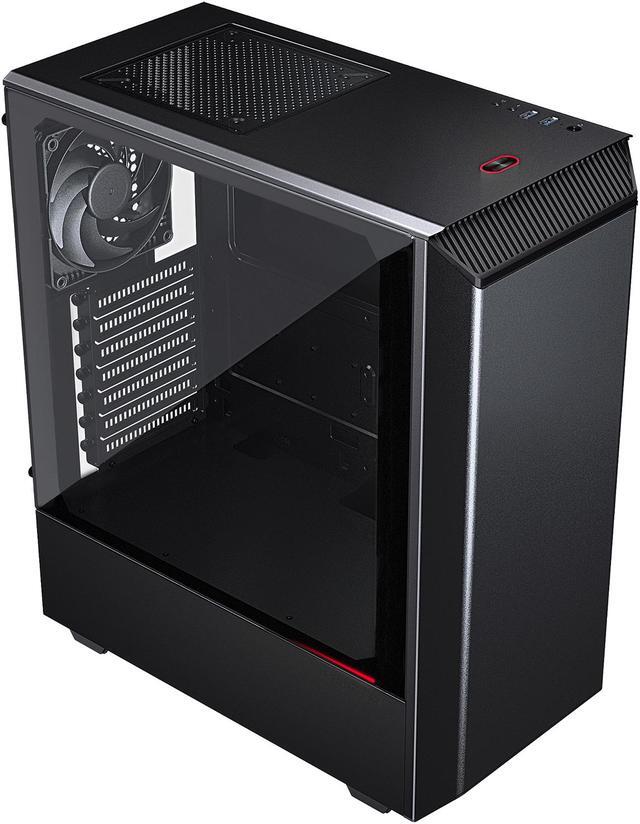 Alt view image 8 of 16 - Phanteks Eclipse P300 PH-EC300PTG_BK Black Steel Chassis, Tempered Glass Window ATX Mid Tower Computer Case