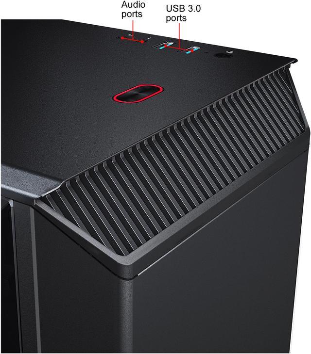 Alt view image 11 of 16 - Phanteks Eclipse P300 PH-EC300PTG_BK Black Steel Chassis, Tempered Glass Window ATX Mid Tower Computer Case