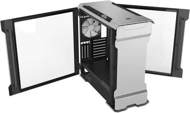 Alt view image 17 of 20 - Phanteks Enthoo Evolv X PH-ES518XTG_DGS01 Galaxy Silver ATX Mid Tower Computer Case