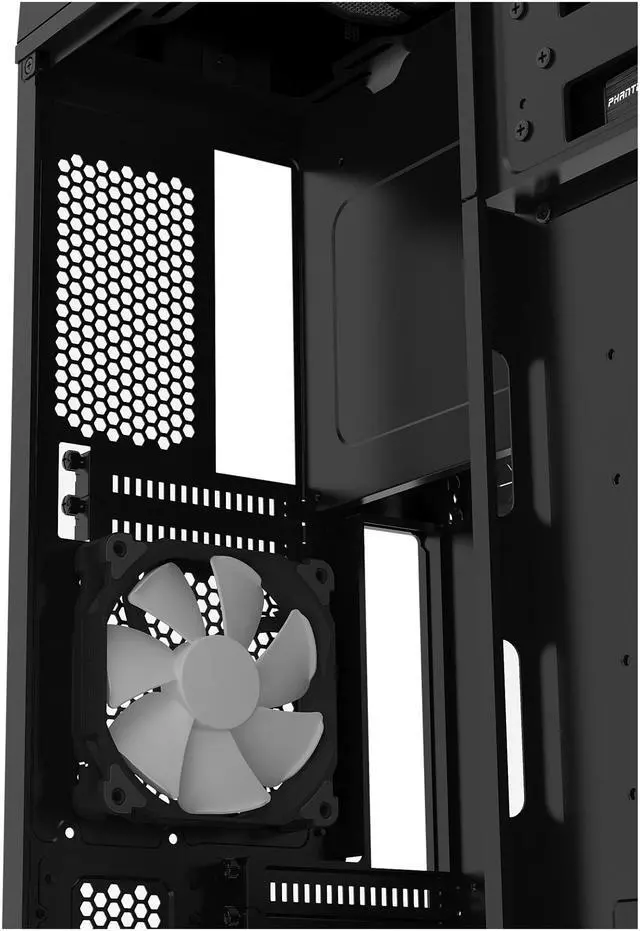 Alt view image 10 of 19 - Phanteks Enthoo Mini XL Dual System PH-ES414DS_BK02 Black Aluminum Faceplates, Steel Chassis Super Micro Tower Computer Case