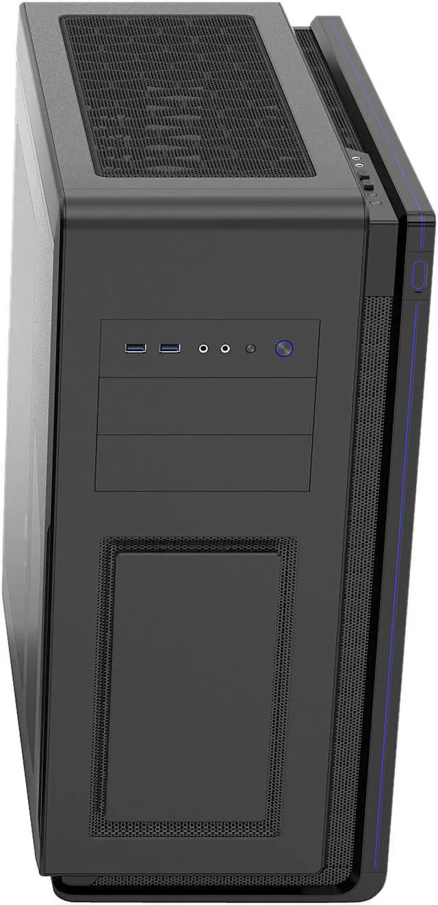 Alt view image 2 of 19 - Phanteks Enthoo Mini XL Dual System PH-ES414DS_BK02 Black Aluminum Faceplates, Steel Chassis Super Micro Tower Computer Case