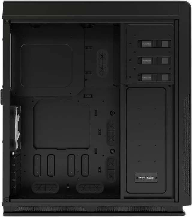 Alt view image 6 of 19 - Phanteks Enthoo Mini XL Dual System PH-ES414DS_BK02 Black Aluminum Faceplates, Steel Chassis Super Micro Tower Computer Case
