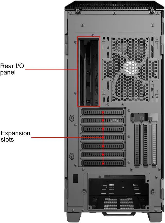 Alt view image 18 of 20 - Phanteks Eclipse P600S PH-EC600PSTG_BK01 Black Steel / Tempered Glass ATX Mid Tower Computer Case
