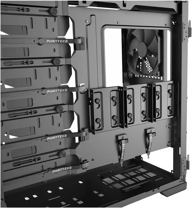 Alt view image 13 of 20 - Phanteks Eclipse P600S PH-EC600PSTG_BK01 Black Steel / Tempered Glass ATX Mid Tower Computer Case