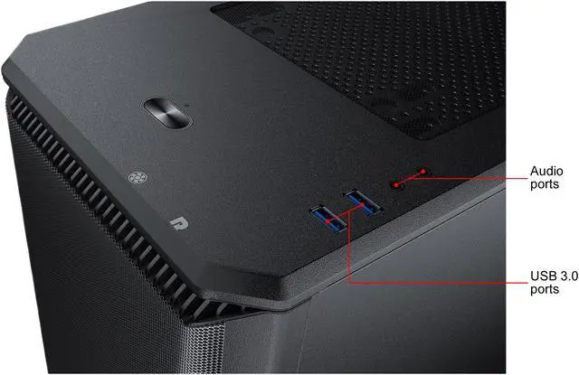 Alt view image 10 of 11 - Phanteks Eclipse P400A PH-EC400ATG_BK01 Black Steel / Tempered Glass ATX Mid Tower Computer Case