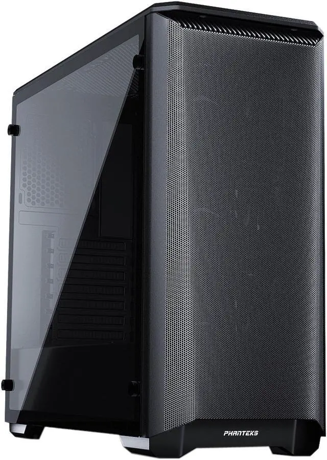 Alt view image 3 of 11 - Phanteks Eclipse P400A PH-EC400ATG_DBK01 Black Steel / Tempered Glass ATX Mid Tower Computer Case