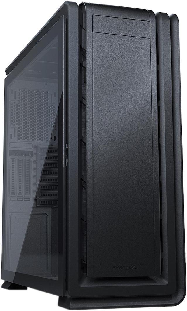 Alt view image 2 of 20 - Phanteks Enthoo 719 High Performance Full Tower - Tempered Glass, Aluminum Panel, Dual System/PSU Support, Massive Storage, Fan Hub, Digital RGB Lighting - Satin Black