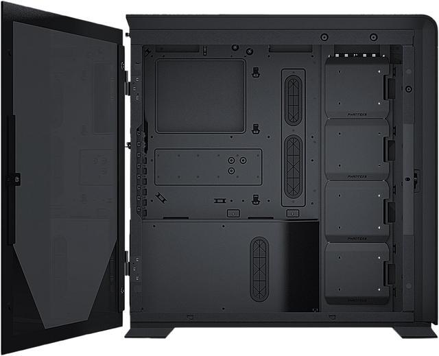 Alt view image 10 of 20 - Phanteks Enthoo 719 High Performance Full Tower - Tempered Glass, Aluminum Panel, Dual System/PSU Support, Massive Storage, Fan Hub, Digital RGB Lighting - Satin Black