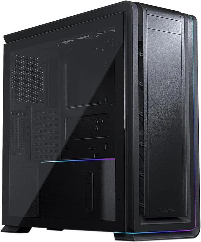 Main image of Phanteks Enthoo 719 High Performance Full Tower - Tempered Glass, Aluminum Panel, Dual System/PSU Support, Massive Storage, Fan Hub, Digital RGB Lighting - Satin Black