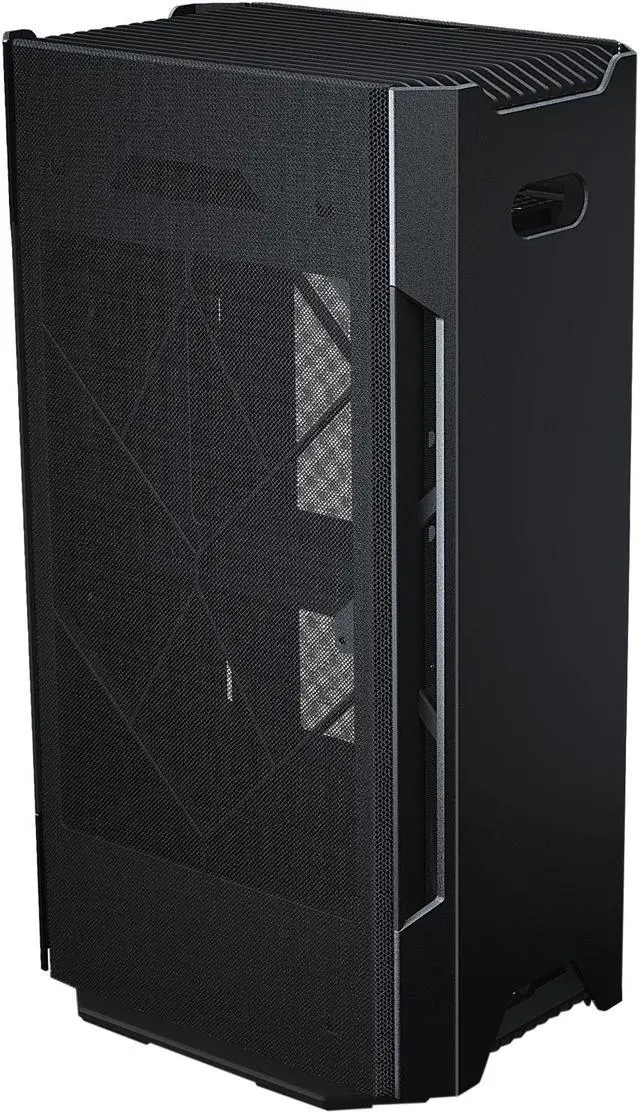 Alt view image 7 of 15 - Phanteks Enthoo Evolv Shift Air mini-ITX Case, Mesh Fabric Side Panels, Aluminum Panels, RGB Controller, Black