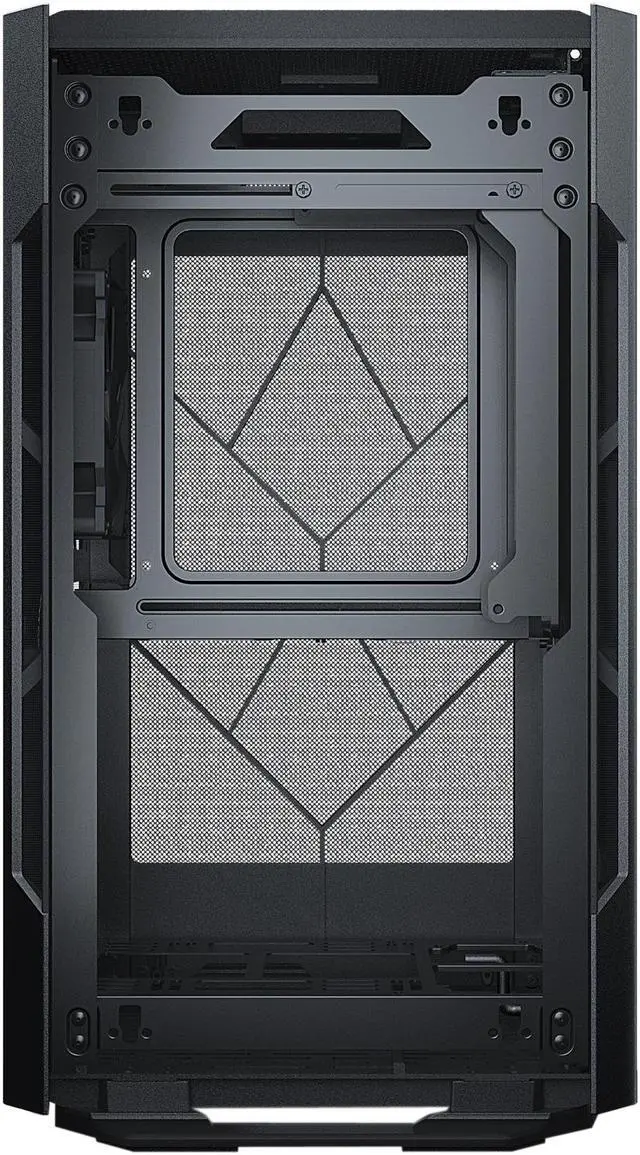 Alt view image 4 of 15 - Phanteks Enthoo Evolv Shift Air mini-ITX Case, Mesh Fabric Side Panels, Aluminum Panels, RGB Controller, Black