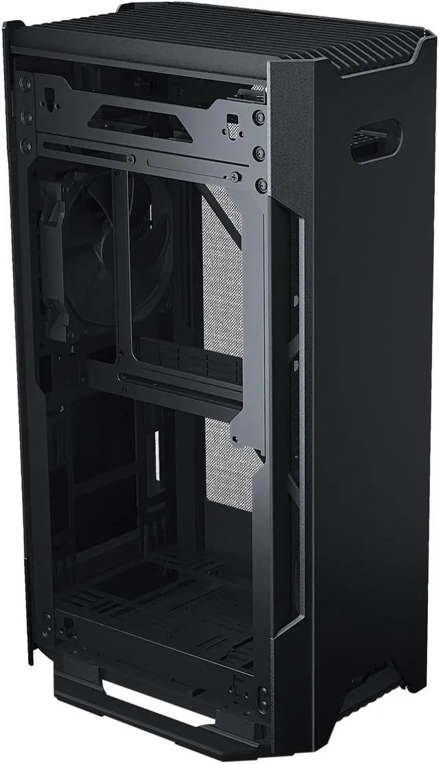 Alt view image 8 of 15 - Phanteks Enthoo Evolv Shift Air mini-ITX Case, Mesh Fabric Side Panels, Aluminum Panels, RGB Controller, Black