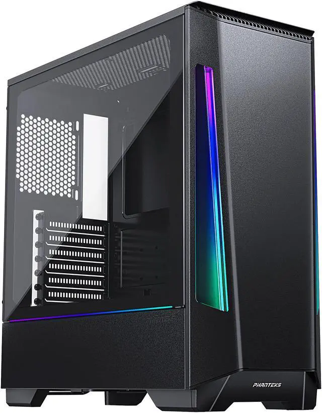 Main image of Phanteks Eclipse P360X Compact E-ATX Mid-Tower Case, Tempered Glass, Digital-RGB Lighting, Black