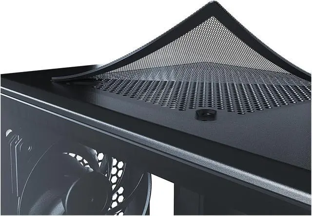 Alt view image 10 of 12 - Phanteks Eclipse P300A High Airflow Full-Metal Mesh Design, Compact ATX Mid-Tower, 120mm Black Case Fan, Black, PH-EC300ATG_BK01