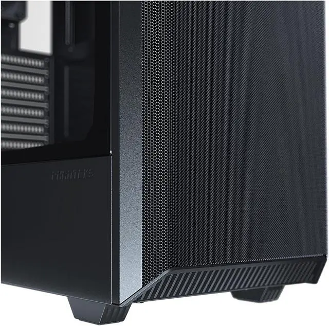 Alt view image 8 of 12 - Phanteks Eclipse P300A High Airflow Full-Metal Mesh Design, Compact ATX Mid-Tower, 120mm Black Case Fan, Black, PH-EC300ATG_BK01