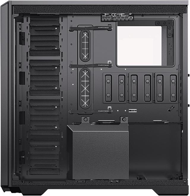 Alt view image 5 of 12 - Phanteks Enthoo Pro 2 Full Tower, High-performance Fabric Mesh, Tempered Glass, Dual System/PSU Support, Massive Storage, Digital-RGB Lighting, Black