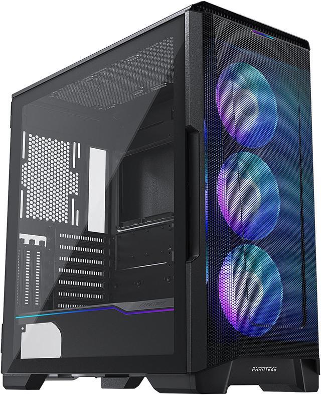 Main image of Phanteks Eclipse P500A High Airflow Full-metal Mesh Design, ATX Mid-tower, Digital-RGB Lighting, 140mm D-RGB Case Fans, Tempered Glass, Dual System Capable, Black