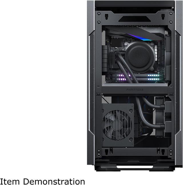 Alt view image 6 of 10 - Phanteks Evolv Shift 2 Air Mini-ITX Case, Fabric Side Panels, Aluminum Panels, D-RGB, Anthracite Grey