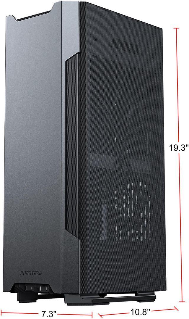 Alt view image 3 of 10 - Phanteks Evolv Shift 2 Air Mini-ITX Case, Fabric Side Panels, Aluminum Panels, D-RGB, Anthracite Grey