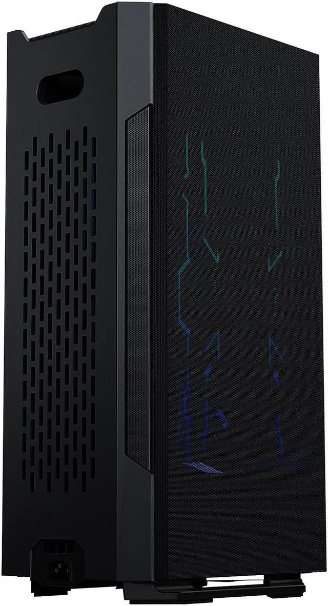 Alt view image 6 of 9 - Phanteks Evolv Shift 2 Air Mini-ITX Case, Fabric Side Panels, Aluminum Panels, D-RGB, Black