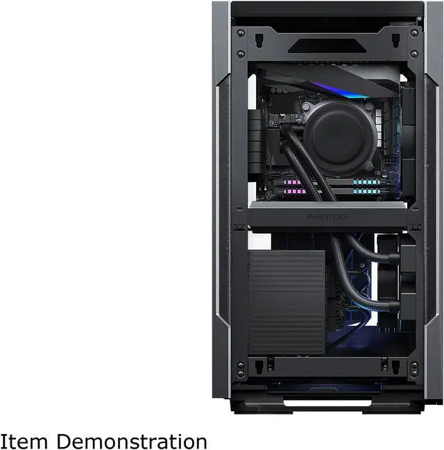 Alt view image 6 of 10 - Phanteks Evolv Shift 2 Mini-ITX case, Tempered Glass Side Panels, Aluminum Panels, D-RGB, Anthracite Grey