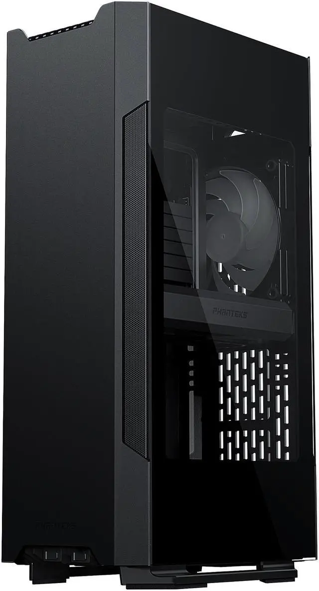 Alt view image 2 of 10 - Phanteks Evolv Shift 2 Mini-ITX case, Tempered Glass Side Panels, Aluminum Panels, D-RGB, Black
