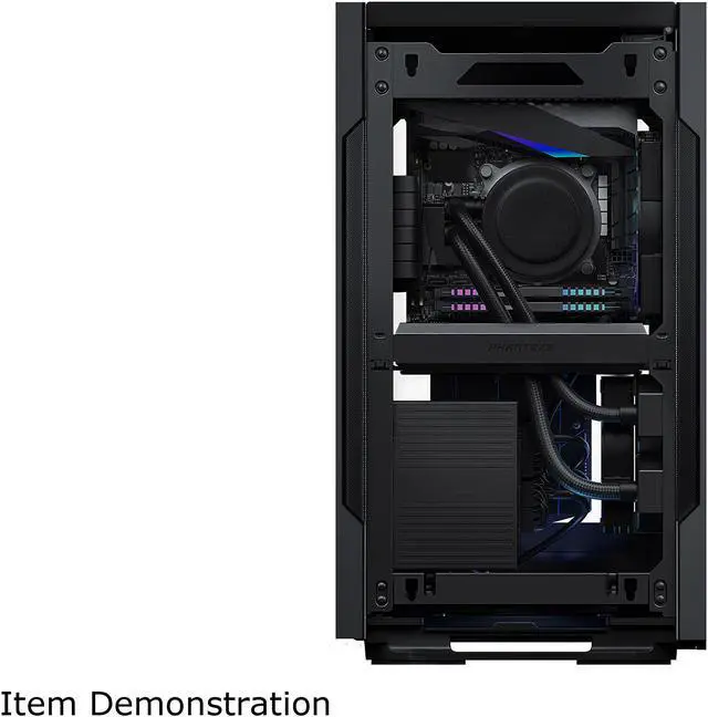 Alt view image 6 of 10 - Phanteks Evolv Shift 2 Mini-ITX case, Tempered Glass Side Panels, Aluminum Panels, D-RGB, Black